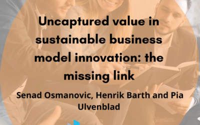 Uncaptured value in sustainable business model innovation: the missing link